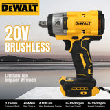 DeWALT DCF900/921/922 Brushless Impact Wrench  20V Power,Pressure-Driven Speed,Double Safety&Ergonomic Design