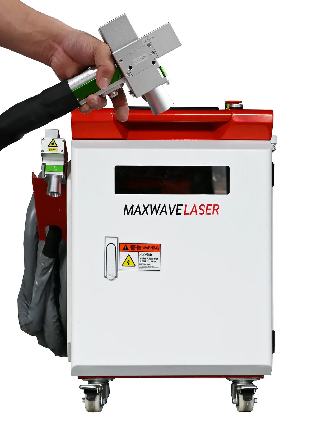 4-in-1 Laser Welder Portable Handheld Fiber Laser Welding Machine for Metal Iron Stainless Steel Aluminum Copper Brass