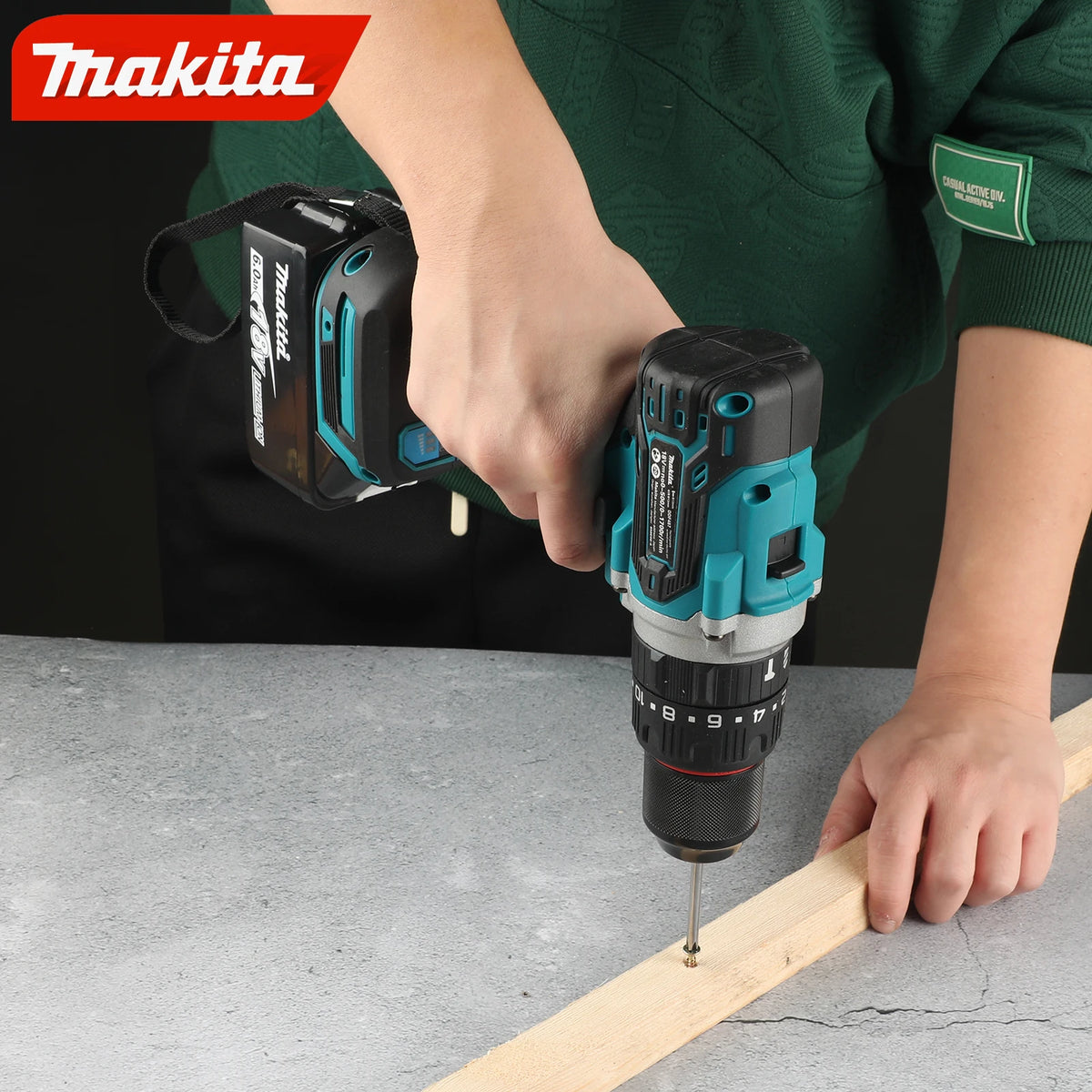 MAKITA Electric Goddess DDF487 18V Cordless Brushless Impact Drill, 13mm, 1700rpm, Small Screwdriver, LXT Power Tool