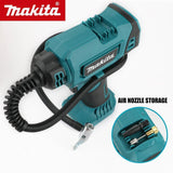 Makita DYS60 Automatic Cordless Inflator: Electric Air Pump,Car Tire Handheld Air Compressor, Compatible with Makita 18V Battery