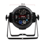 SHEHDS Aluminum Alloy LED Par COB 200W Warm Cool White Lighting DMX512 Stage Light Concert DJ Home Entertainment