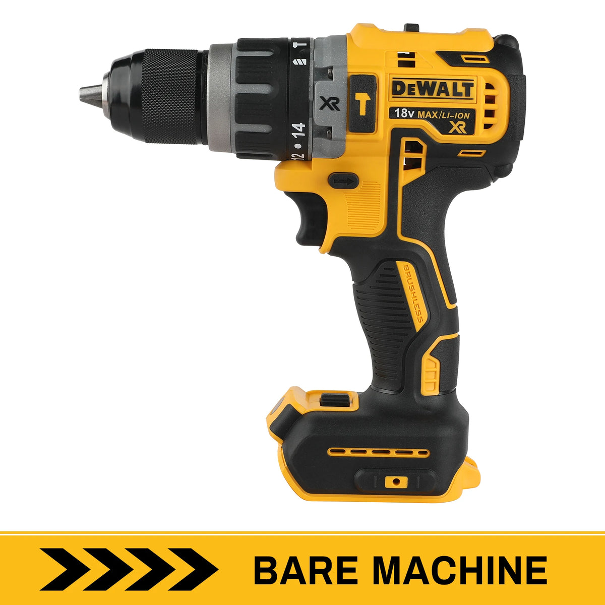 DEWALT DCD796 13mm Brushless Electric Drill Portable Screwdriver Impact Drill Rechargeable Lithium 20V Battery Power Tool