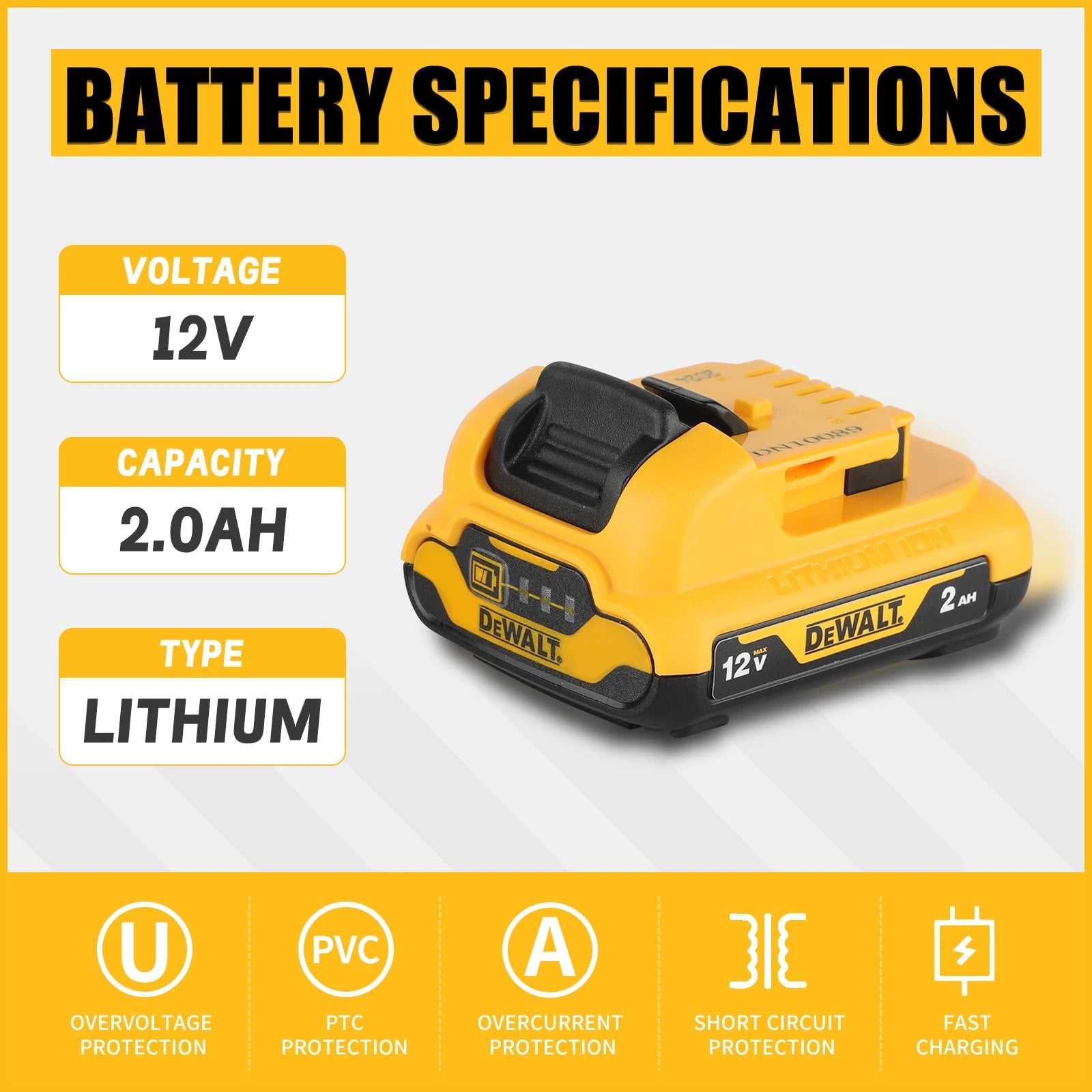 3D 12 Lines DEWALT DW089LG Laser Level 3x360° Green Line 12V Cordless