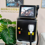 808nm Diode Laser Hair Removal -755/810/1064nm 3 Wavelengths, Ice Cooling, Painless & Permanent