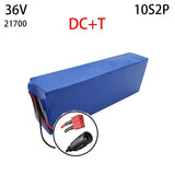 10S2P 36V 30Ah Suitable for Motorcycle Electric Bicycle 21700 5C Rechargeable Lithium Battery Pack, Suitable for Scooter BMS