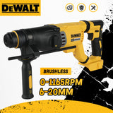 DEWALT DCH263 20V Brushless Wireless Hammer SDS Handle in D Rotary Electric Hammer Concrete Wall Drill Hole Power Tools