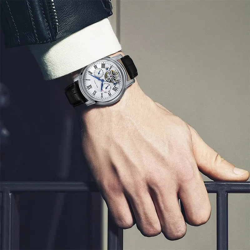 SEAGULL Luxury Watch Business Waterproof Male Clock Date Stainless Steel Mechanical Watch Men Watch Reloj Hombre 2026 D819.622