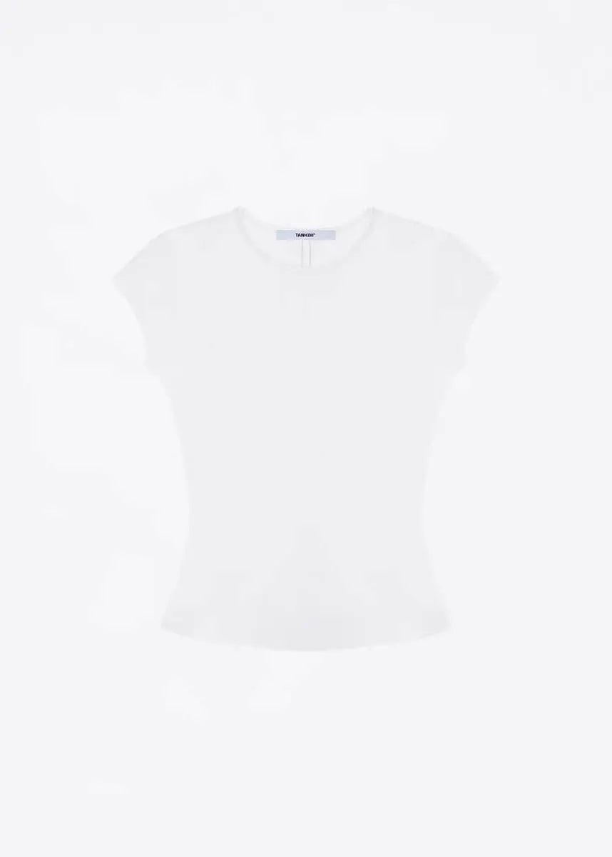 Tank Summer Round Neck Solid Color T-Shirt with a Great Fit, Baby Tee, Slim and Comfortable Fabric, Tank Women 2025