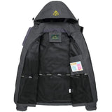 Mens Windproof Jacket Waterproof Lightweight Mountain Sport Jacket for Men Hooded Windbreaker Raincoat