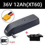 Hailong Downtube Lithium Battery 36/48/52V, 12-30Ah Capacity for Bafang BBS02 BBS03 BBSHD E-Bike Motors