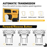 20V 6.0Ah DEWALT DCH273 Cordless Rotary Hammer, SDS-Plus Brushless 2.1J Heavy Duty Drill for Construction Concrete