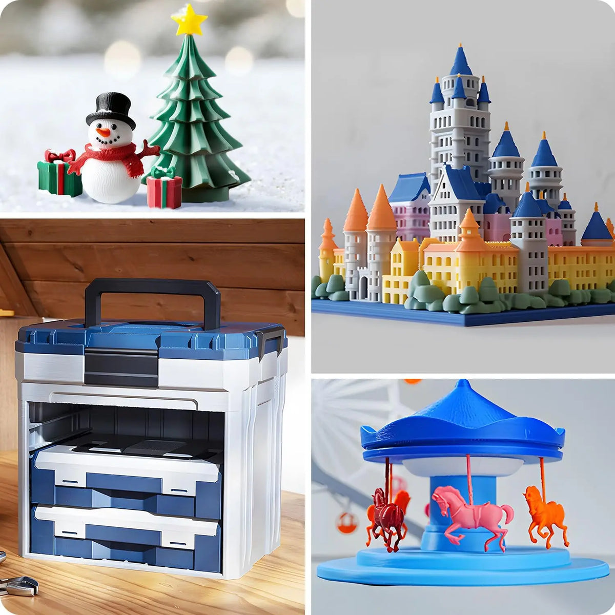 CREALITY 3D CFS 4X Multi-Color Printing Add-On Kit Filament System Applicable To 3D Printer K2 PLUS/Creality HI 3d Printer Parts