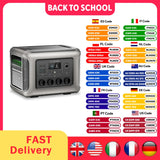 ALLPOWERS R2500 Portable Power Station 1920Wh LiFePO4 Battery 2500W Emergency Household Outdoor Power Supply for RV Travel