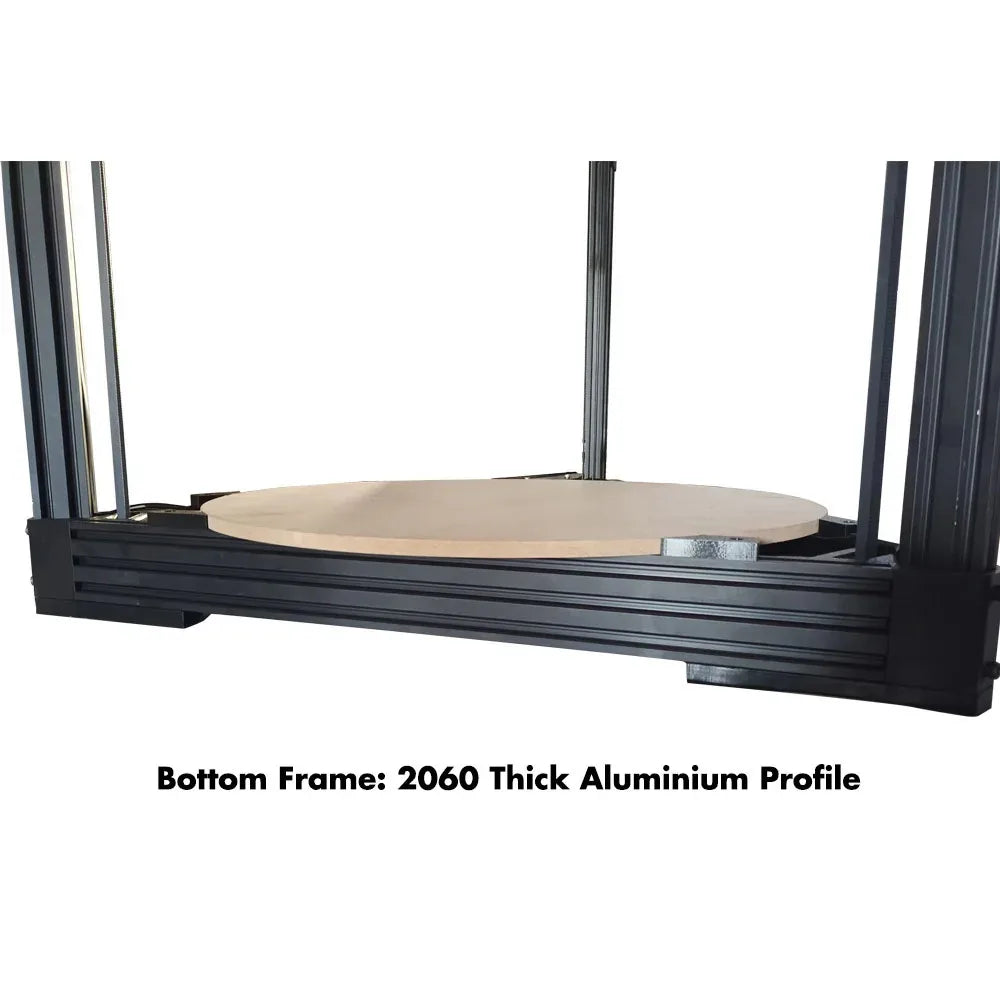 Ceramic  clay 3D printer, Big Size Clay 3D Kossel Delta Printer 2L barrel TC-500 DIY kit stable easy to use