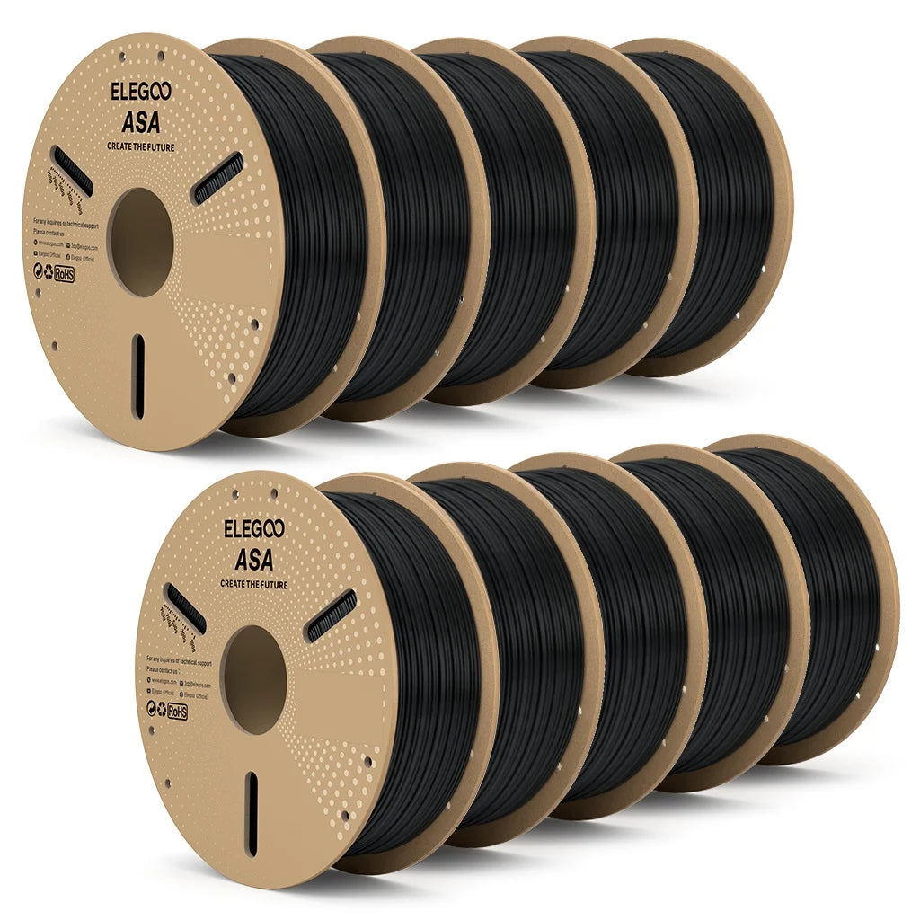 ELEGOO ASA Filament 1.75mm 1KG 3D Printer Filament perfect ASA Elegoo Filament for 3D Printer