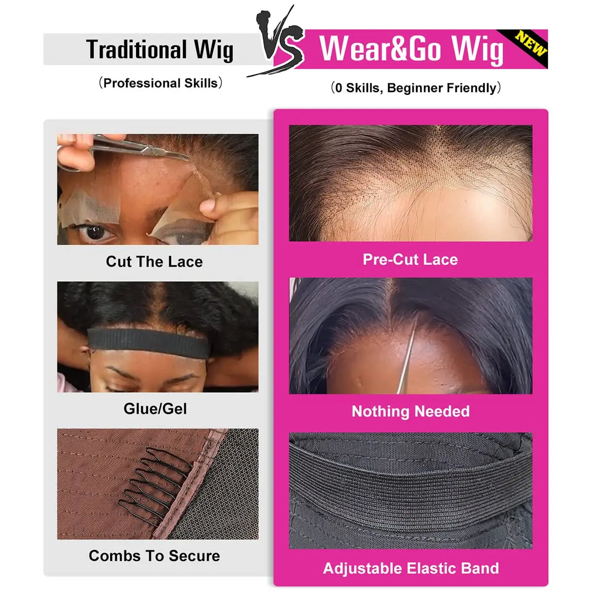 Ready to Wear 4x6 5x5 Pre Cut HD Lace Closure Glueless Wigs Human Hair Pre Plucked 36 Inch Brazilian Body Wave Lace Frontal Wigs