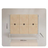 Birch marine board sideboard, industrial style dining room living room storage cabinet drawer living room multi-layer wall stora