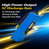 10S2P 21700 5C power lithium battery pack 36V 100% 10.0Ah rechargeable 500W for electric scooters, bicycles, motorcycles
