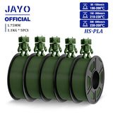 JAYO High Speed PLA Filament 5.5KG PLA 3D Filament For FDM 3D Printer Neatly Wound PLA 3D Printing Materials 100% No Bubble