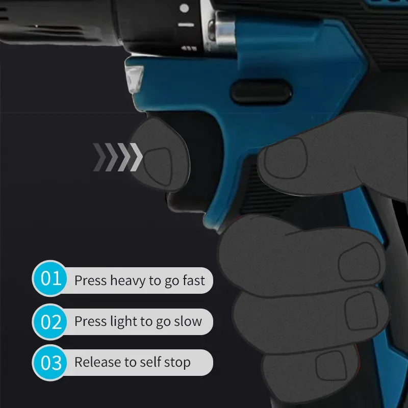 Pro-Grade Original Makita DDF487 Cordless Driver Drill Brushless Electric Impact Screwdriver 18V Rechargeable Power Tool