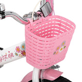 JOYSTAR Little Daisy Kids Bike for Girls Ages 2-7 Years, Bikes with Doll Bike Seat & Streamers,Bikes with Flag & Number Plate
