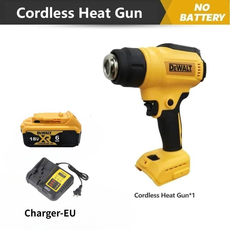 DEWALT DCE530 300W  Cordless Heat Gun High Power Thermal Blower for Welding And Heat Shrink Wrapping Compatible Tool