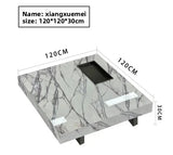 Coffee Table Sintered Coffee Table Oversized Large Square Coffee Rock Plate End Table New Design