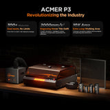 ACMER P3 Laser Cutter Engraving Machine Fully Enclosed Dual Laser CNC High Speed Engraving Cutting Machine herramientas Tools