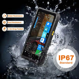 RUGLINE All In One Windows PDA 6.5 Inch Touch Screen Bluetooth Wifi 4G Barcode Scanner Intel N5100 IP67 Waterproof Rugged Tablet