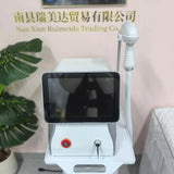 Professional diode-based ice titanium laser hair removal machine portable 808nm 755nm 1064nm Alexandrite 3-wavelength laser