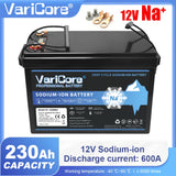 Sodium Ion Rechargeable Battery 12V/15.6V 75Ah 80Ah 230Ah Low Temperature Resistant for Electric Car Golf Cart Off Grid Solar