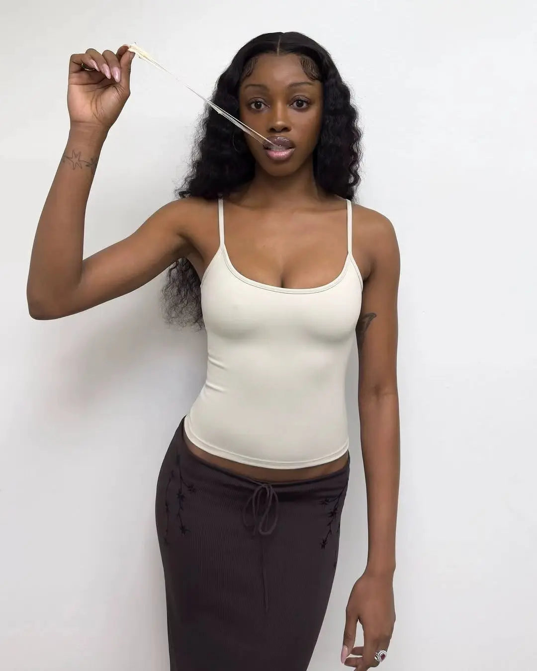 Tank Summer Round Neck Solid Color T-Shirt with a Great Fit, Baby Tee, Slim and Comfortable Fabric, Tank Women 2025