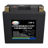Motorcycle Battery 12V LiFePO4 Lithium Ion 4L-BS 160CCA Size-113x70x89mm Built-in BMS Board Lithium Phosphate Ion Battery