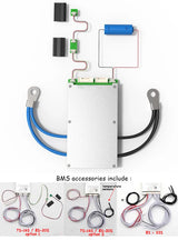 Smart 7S ~ 20S 16S 22S ANT BMS Lifepo4 Li-ion LTO Battery Protection Board 100A 300A 80A 220A Bluetooth APP 10S 13S 14S Balance