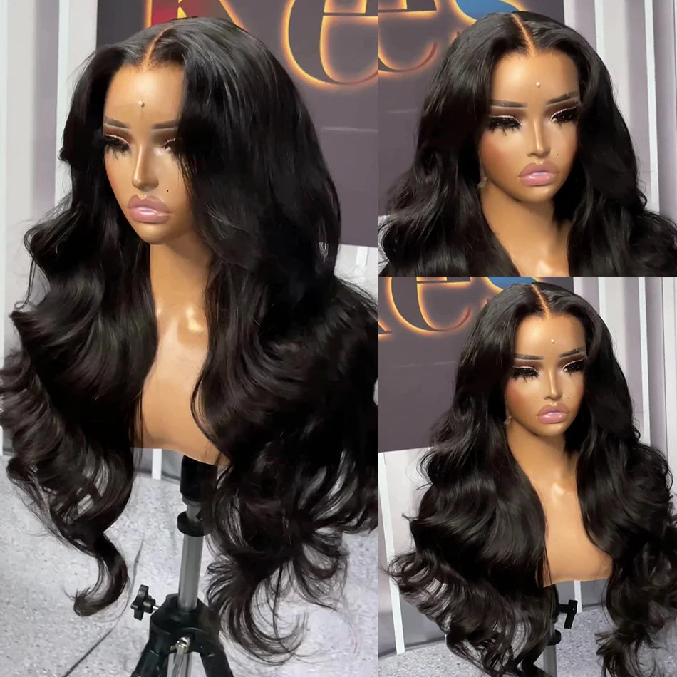 250 Density Body Wave Lace Front Wigs Human Hair Transparent Lace Frontal Wigs For Women 13x6 13x4 Human Hair Wigs