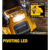 DEWALT 20V XR Brushless Cordless Electric Driver with Tool Box 1/2'' Drill Compact Electric Screwdriver Set DCD800NT