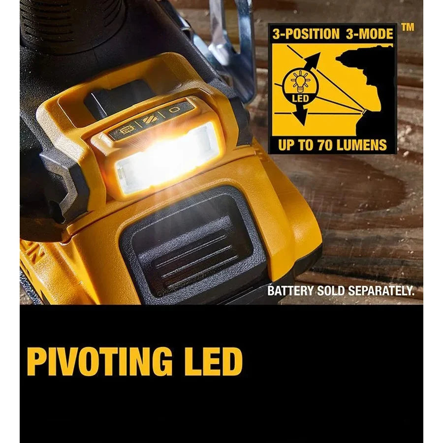 DEWALT 20V XR Brushless Cordless Electric Driver with Tool Box 1/2'' Drill Compact Electric Screwdriver Set DCD800NT