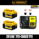 Compatible Replacement Battery For DeWalt 20V/60V 12Ah Lithium Battery Fit DCB200 DCB203 DCB204 DCB205 DCB206 Power Tools