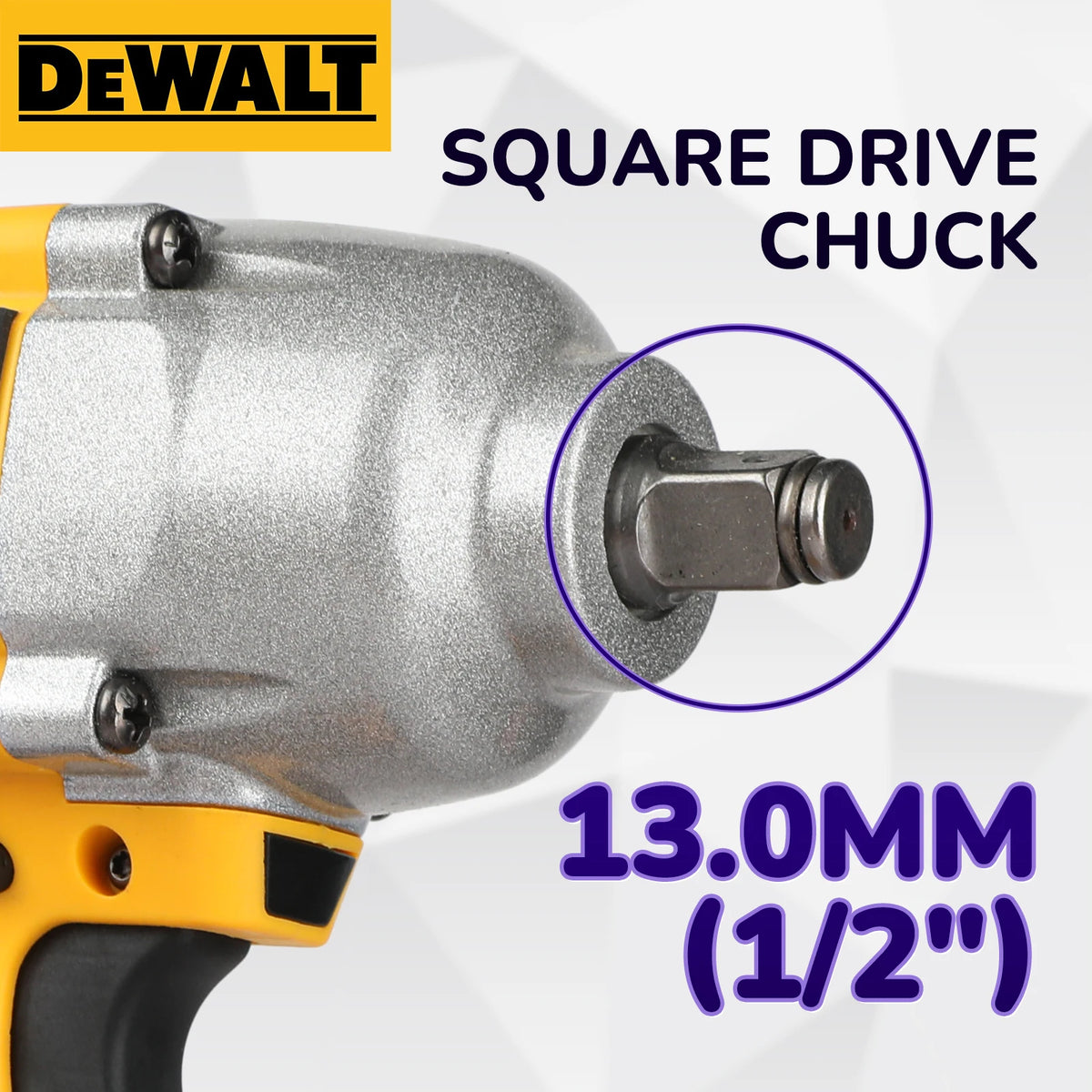 DEWALT DCF900 20V MAX XR Brushless 1/2" High Torque Impact Wrench, 1400 ft-lbs Breakaway Torque Tire Removal Gun (Bare Tool)