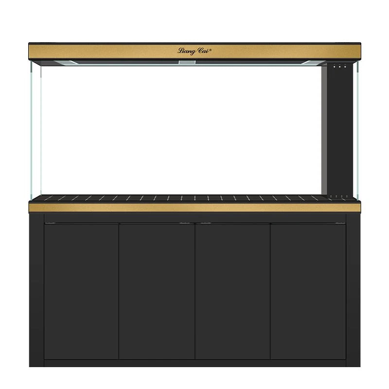 All-in-One AquariumAquarium Fish Tank Custom Large Rectangle Cylinder Saltwater Eco-Friendly Fish Tank With 220v Filter For Livi