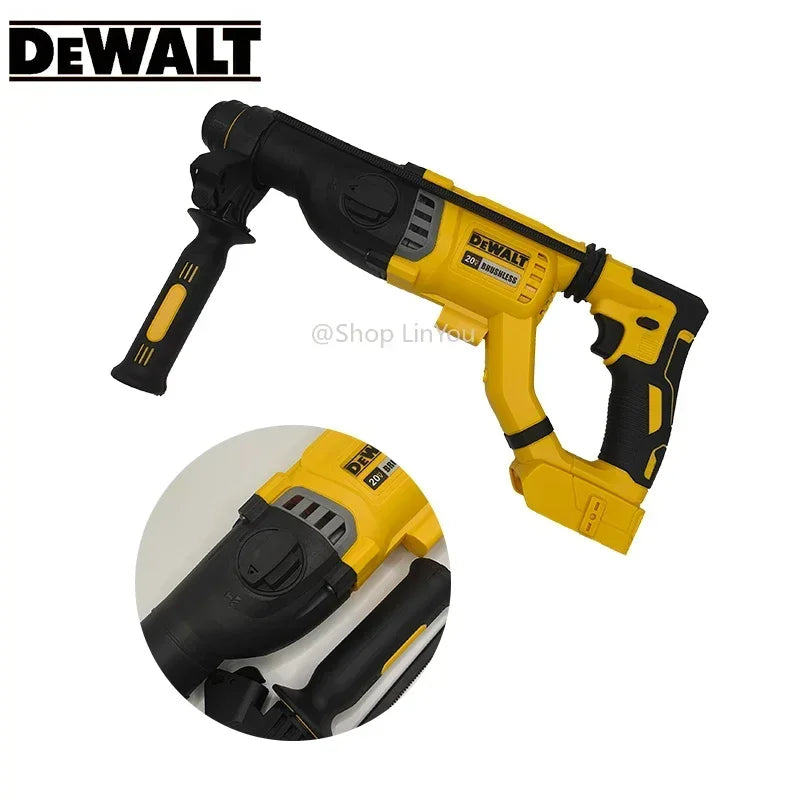 DEWALT DCH263 20V Brushless Cordless Hammer SDS PLUS D-Handle Rotary Electric Hammer Wall Concrete Drill Hole Power Tools
