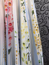 Top Quality New Long Dress 2026 Summer Style Women Sweet Floral Blue Striped Print Sleeveless Long Maxi Party Luxury Dress Belt
