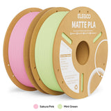 ELEGOO Multiple-Color Matte PLA Filament 1.75mm 2KG/4KG/5KG/10KG For EU US