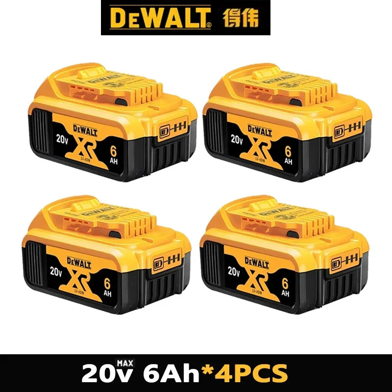 DeWALT MAX FlexVolt 20V/60V Original Battery 6Ah 9Ah Compatible with DCB606 DCB205 DCB206 DCB209 DCB182 Power Tool for 20V Tools