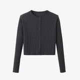 AS AW26 Fashion Plaid slip dress match knit wide-rib cardigan Knit mockneck top woman clothes