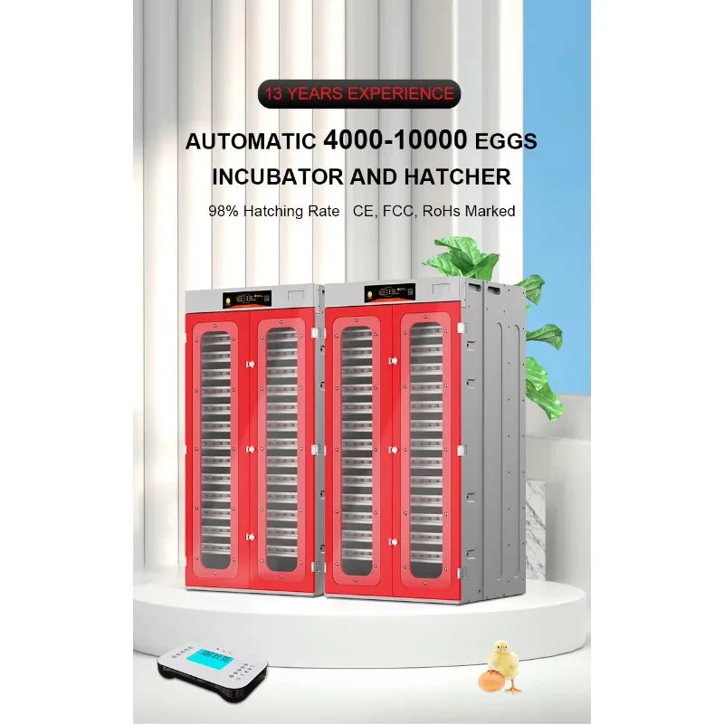 Customized Large Capacity High Quality Automatic Chicken Poultry Farm 4000 Egg Incubators Hatcher