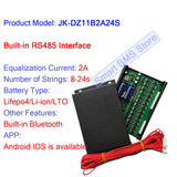JIKONG Smart JK BMS B4A24S Active Balancer 5A 10A 24S with BT Support 2A 5A 10A 4S - 24S Lifepo4 LTO Battery B10A24S Smart BMS