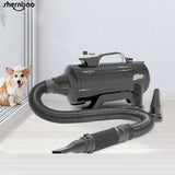 Pet Hair Dryer 2200W Double Motor Wall-mounted Vertical Stand Holder Rack Support Large Small Dog Cat Grooming Blower Super Wind