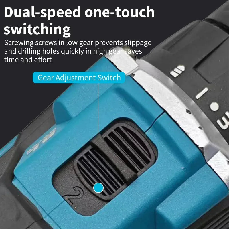 Pro-Grade Original Makita DDF487 Cordless Driver Drill Brushless Electric Impact Screwdriver 18V Rechargeable Power Tool