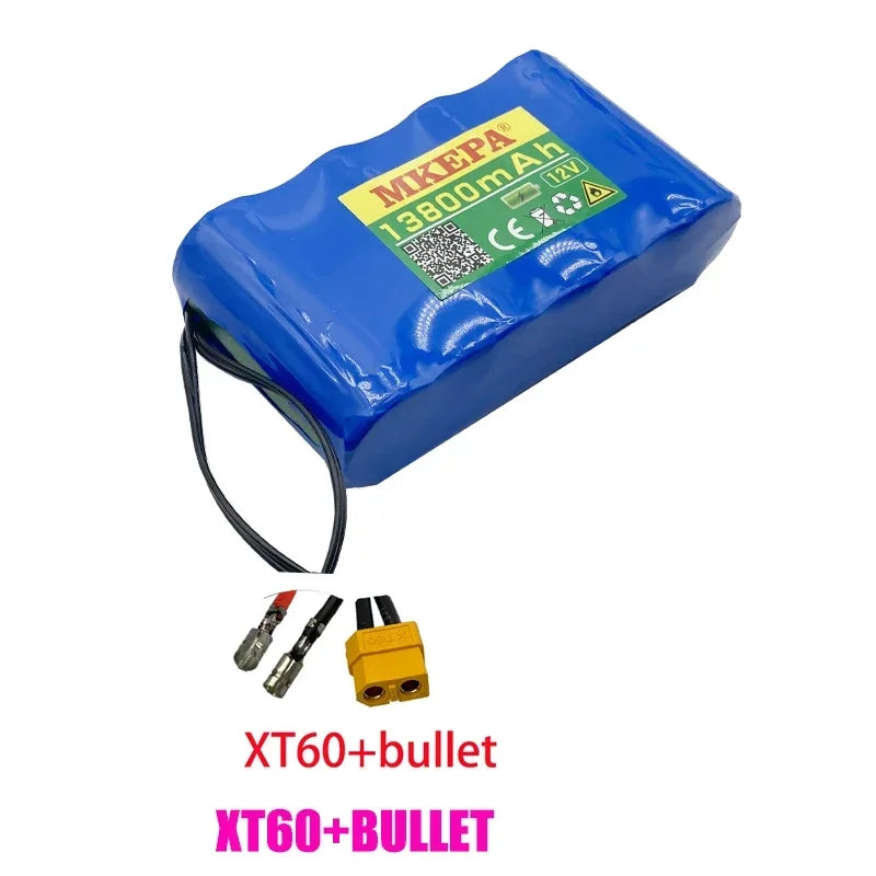 32700 Lifepo4 Battery Pack 4S1P 12V 13.8Ah with 40A BMS for Electric Boats, Drones, Toy Cars etc Uninterruptible Power Supply